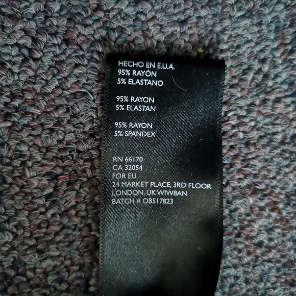 FREE PEOPLE Bodysuit T-shirt With stripes Size Medium Grey Black - Picture 13 of 15